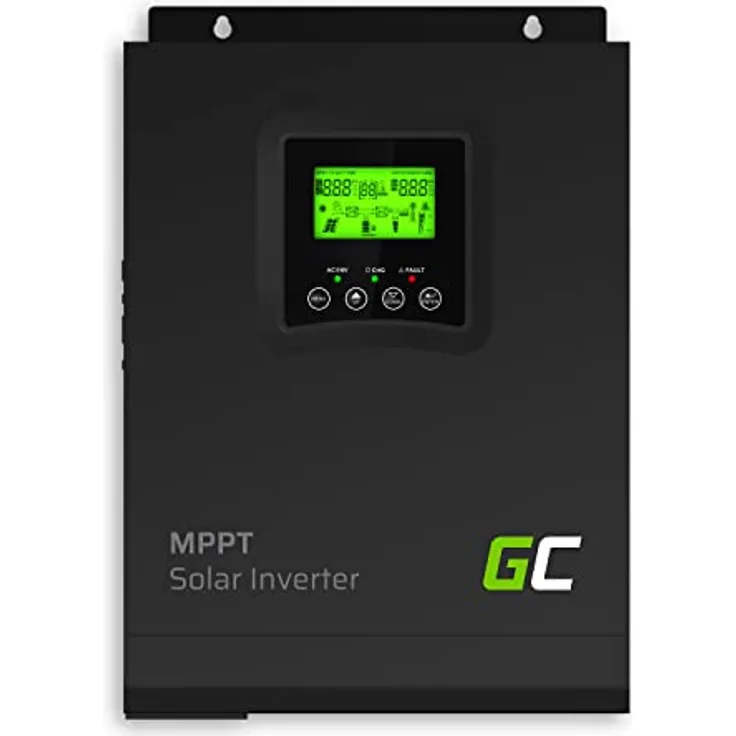 Green Cell® 1000W/2000W 1kW 12V 230V Solar Wechselrichter Off Grid mit Laderegler MPPT Reiner Sinus Volt Spannungwandler Konverter Pure Sine Wave Power Inverter DC AC Umwandler Stromwandler - Green Cell Solar-Wechselrichter, 1000W kontinuierliche Leistung, 12V Batteriespannung, Reine Sinuswelle (Farbe: Nicht spezifiziert)