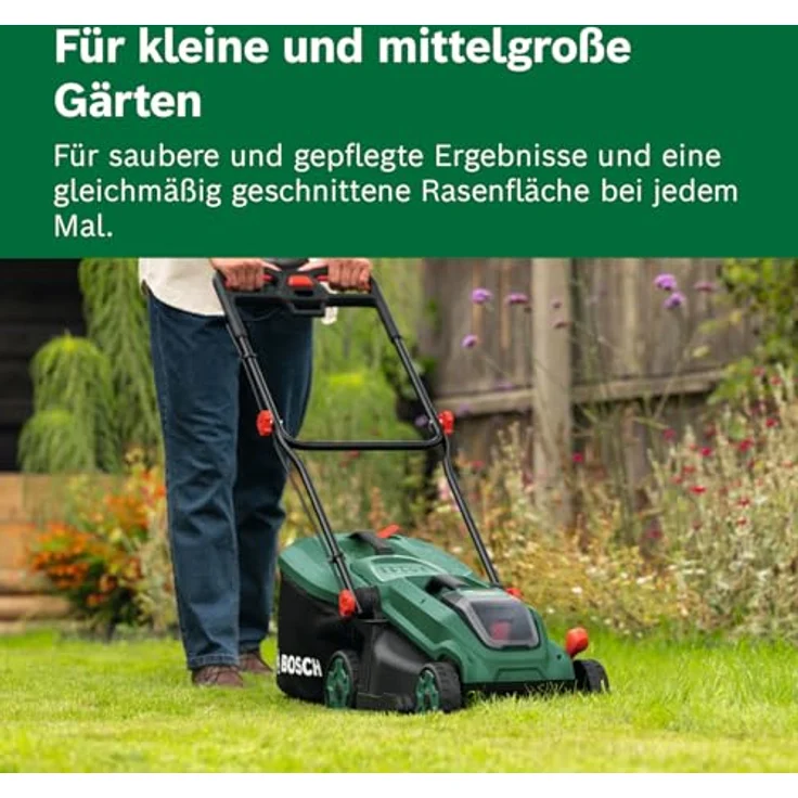 Bosch Akku-Rasenmäher Rotak18V-34 Solo, 34 cm Schnittbreite, bürstenloser Motor, 3-in-1-Funktionalität, ohne Akku und Ladegerät – Bild 5