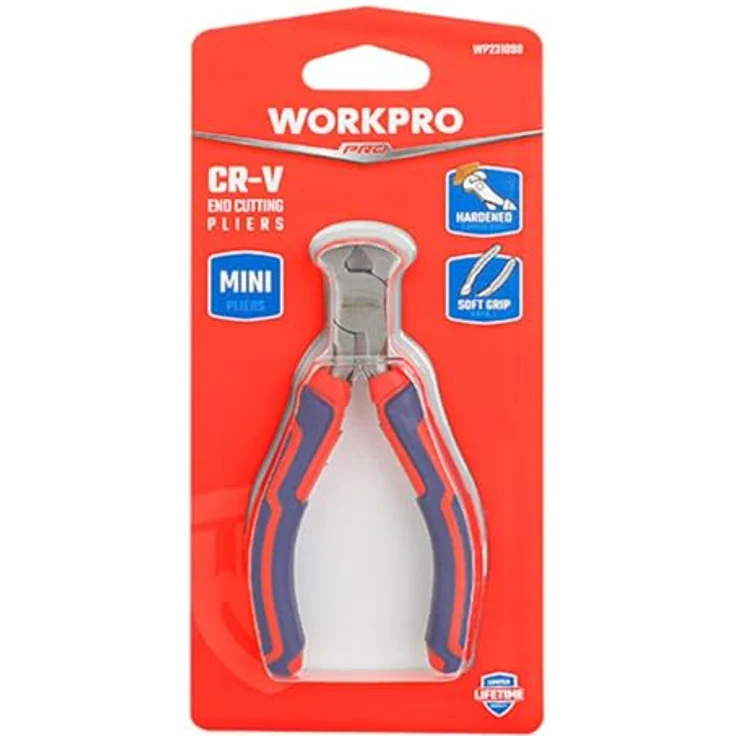 WorkPro Seitenschneider WP231098, Mini-Vornschneider aus Chrom-Vanadium-Stahl, rostfrei und korrosionsbeständig – Bild 4