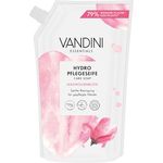 VANDINI Hydro Seife Nachfüllbeutel 500ml mit Magnolienblüte Duft - Vegan, dermatologisch getestet, Made in Germany, sanfte Reinigung ohne Parabene oder Mikroplastik