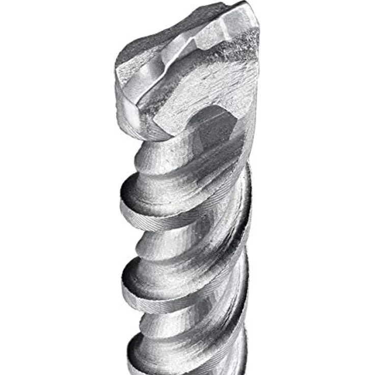 kwb SDS plus HB 44 Hammerbohrer Ø 12,0 mm, Länge 260 mm, hochtemperatur gelötete Hartmetallschneide, mehrfach Spirale für optimalen Bohrmehltransport – Bild 2