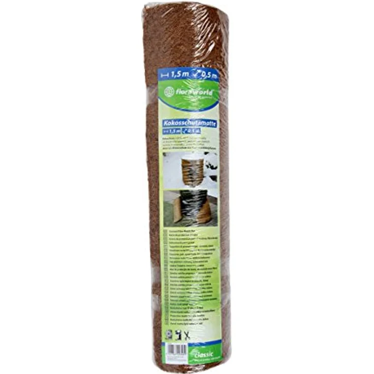 Floraworld 010884 Kokosschutzmatte Classic, Braun, 150 x 50 x 50 cm – Bild 2
