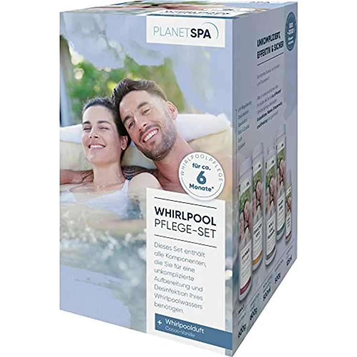 mediPOOL Whirlpool-Pflege-Set 7-teilig, Komplettset für saubere Whirlpools, ideal für Einsteiger und Anfänger – Bild 2
