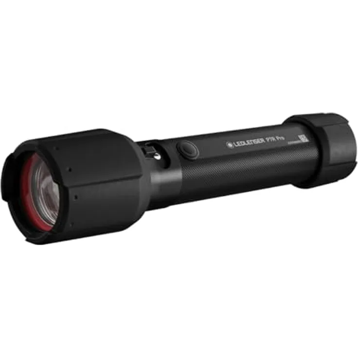 Ledlenser P7R Pro, wiederaufladbare LED Taschenlampe mit 2000 Lumen, 320m Fokus, 8 Modi, IP68 wasserdicht, 60 Stunden Betriebszeit, USB-C, Werkstattlampe für Mechaniker und professionelle Anwendungen