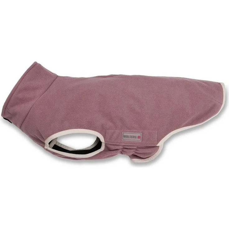 Wolters Hundemantel Fleecejacke Casual dunkelrose, wind- & wasserdicht, ergonomischer Schnitt