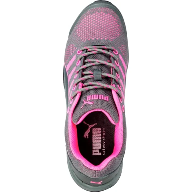 Puma Sicherheitsschuhe Damenhalbschuhe S1, Stahlkappe, IQ.CELL Dämpfung, SAFETY KNIT, Gummisohle, Größe 40 – Bild 6