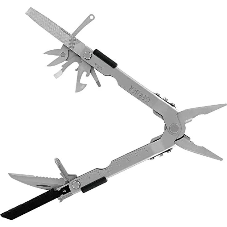 Gerber MP600 Pro Scout, Multifunktionswerkzeug mit 14 Funktionen, Edelstahl, Einhandöffnung, Nylon-Holster – Bild 1
