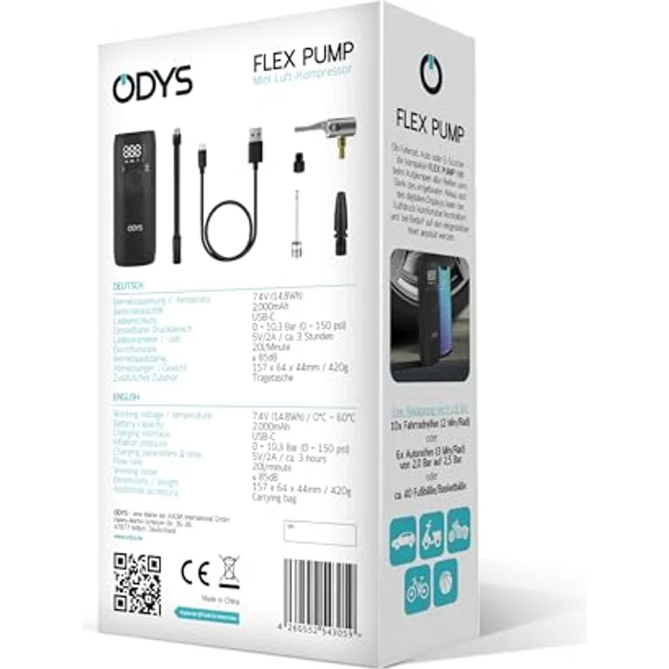 Odys, Kompressor, FlexPump (10 Bar) – Bild 17
