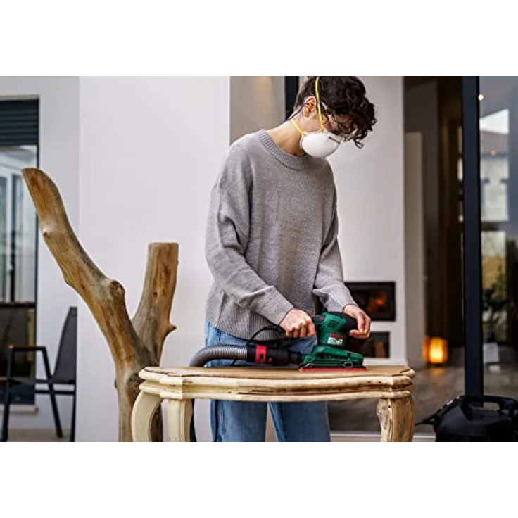 Bosch 25tlg. Schleifblatt-Set zur Spannbügelbefestigung, verschiedene Materialien für Schwingschleifer (Körnung 60-80-120-240, 8 Löcher) - Preisvergleich – Bild 3