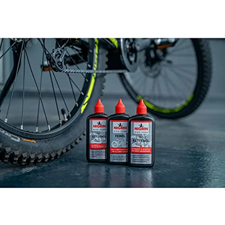 NIGRIN BIKE-CARE Feinöl | 100 ml Flasche | Feinmechaniköl | Für Hobby und Werkstatt | Harz- und säurefrei |, grau – Bild 3