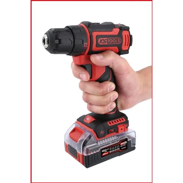 KS Tools eMONSTER TORSIONpower Bit-Satz, 32-tlg. Set mit magnetischem Bithalter und Stecknussadapter, präzise Bits für Handwerk und Industrie, im eMONSTER-Akku-Design – Bild 7