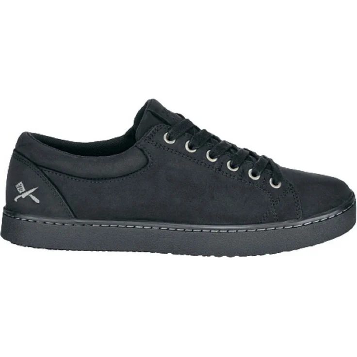 Shoes For Crews MOZO Finn Sneaker für Herren, Leder, schwarz - Sicherheitsschuh antistatisch – Bild 1