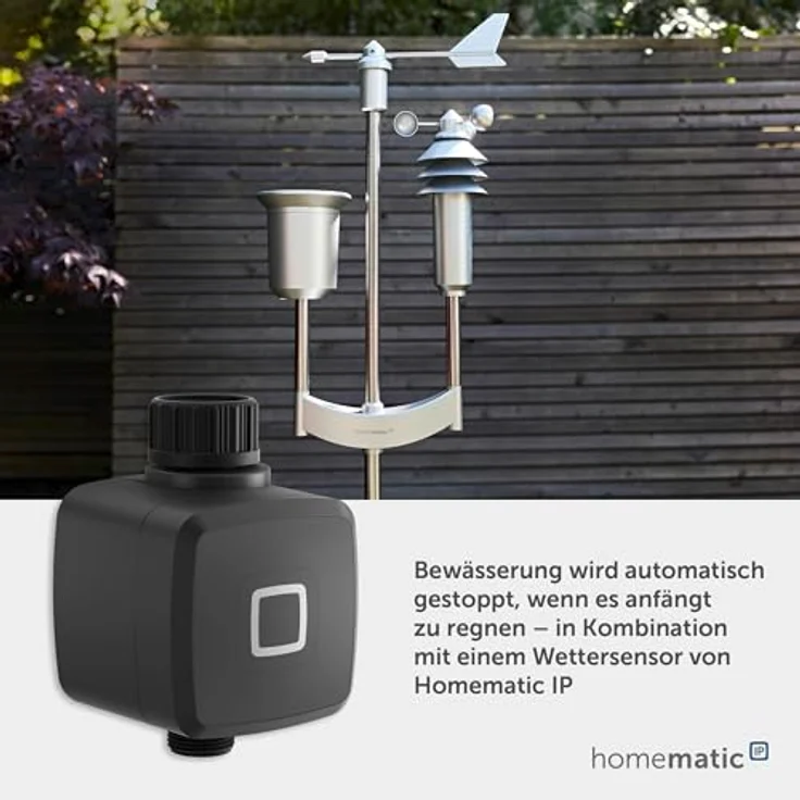 Homematic IP HmIP-WSM, Bewässerungsaktor mit Durchflussmessung und Frostschutz, wetterfest für den Außeneinsatz – Bild 5