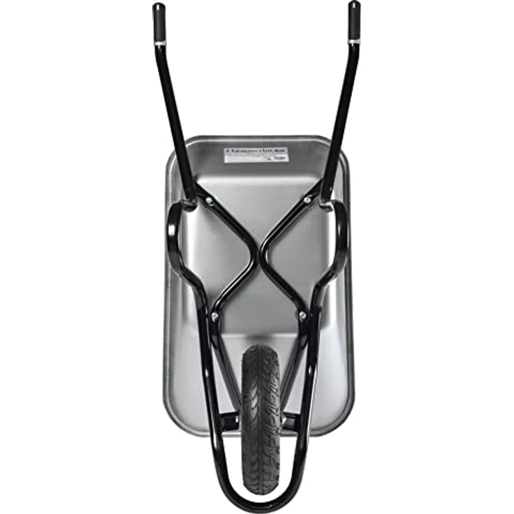 HAEMMERLIN Aktiv Excellium Plus Profi Bauschubkarre Schubkarre 120 Liter Luftrad – Bild 2