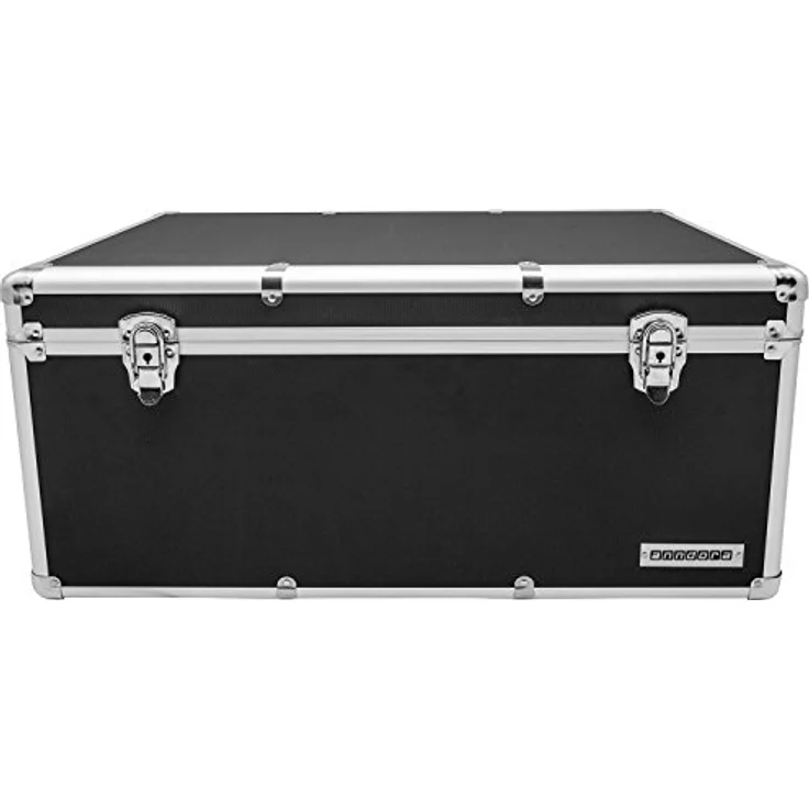 anndora Aufbewahrungskiste 64 x 31 x 31 cm Schwarz 54 Liter Werkzeugkoffer – Bild 3