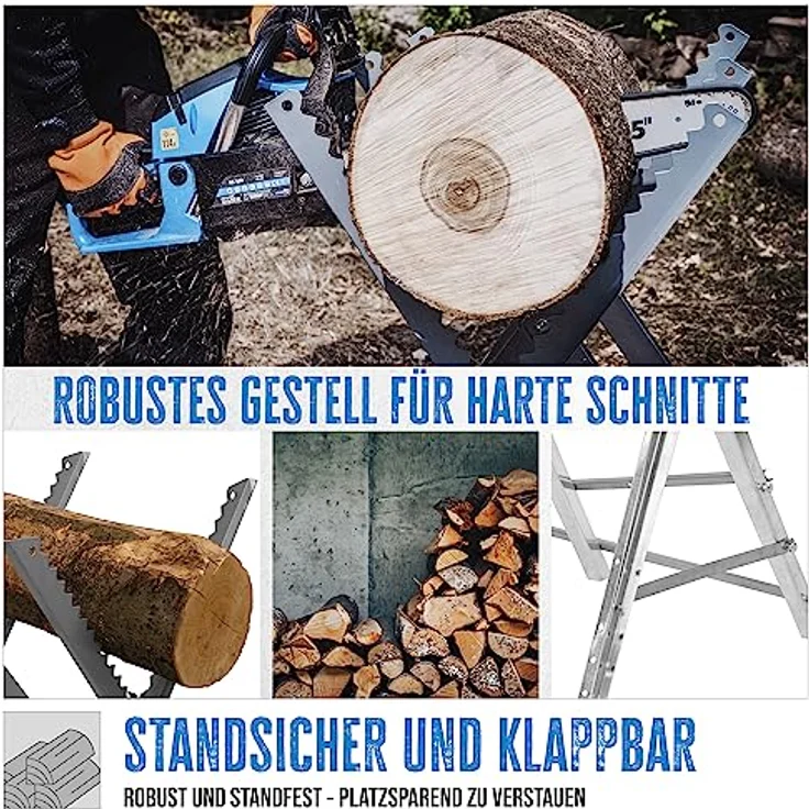 Güde Metall Sägebock Holzschneidebock – Bild 3