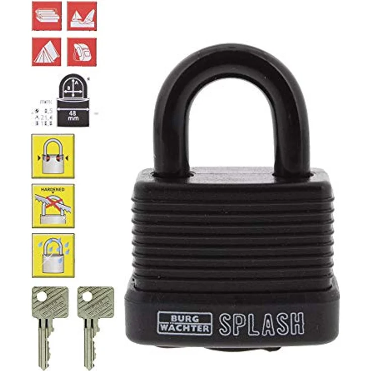 BURG-WÄCHTER 39981 Splash 470 45 Schloss – Bild 4