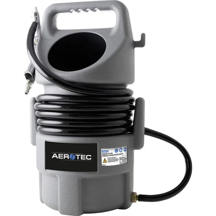 Aerotec Mobiblast Druckluft-Sandstrahlgerät 1/2" (12.5 mm), 6.7 bar, mobil für Oberflächenbearbeitung und Reinigung