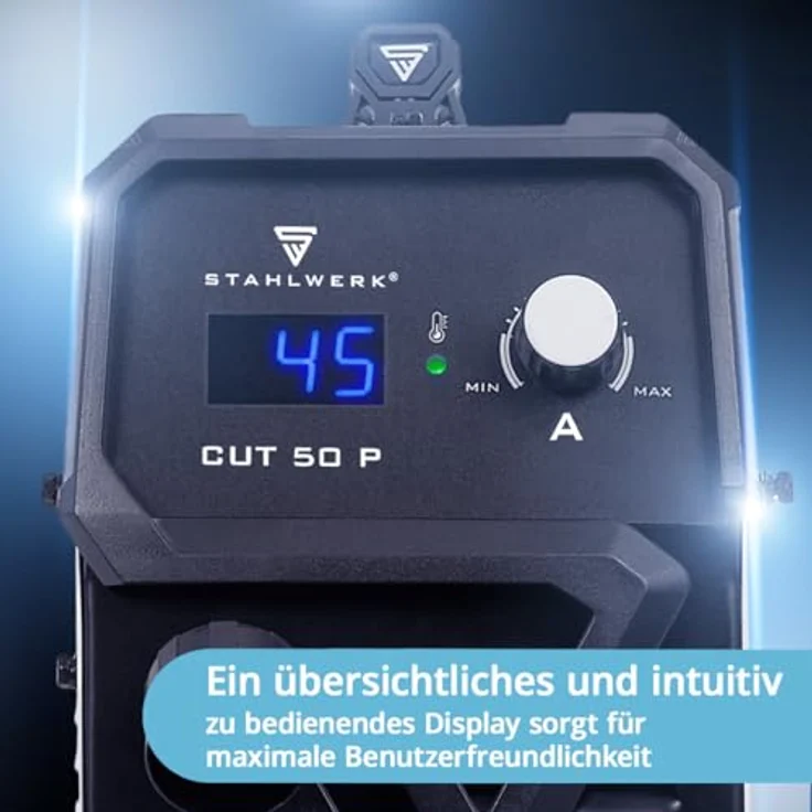 STAHLWERK CUT 50 ST IGBT Vollausstattung Plasmaschneider mit 50 A 7 Jahre – Bild 7