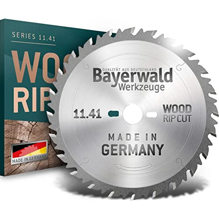 Bayerwald - HM Kreissägeblatt - 254 x 2.8/1.8 x 30 | FZ (18 Zähne) | Für Holz Längsschnitt (Weichholz, Hartholz, Exotenholz, Furniere)