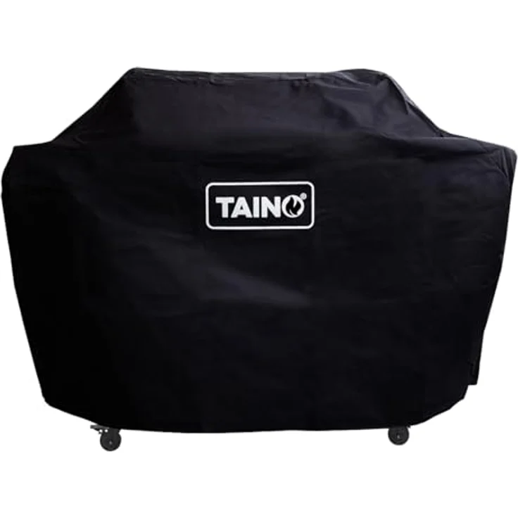 TAINO Abdeckhaube 3 Brenner Platinum Black 3+1, Wetterschutz Schutz-Plane, 125 x 110 x 48 cm – Bild 1