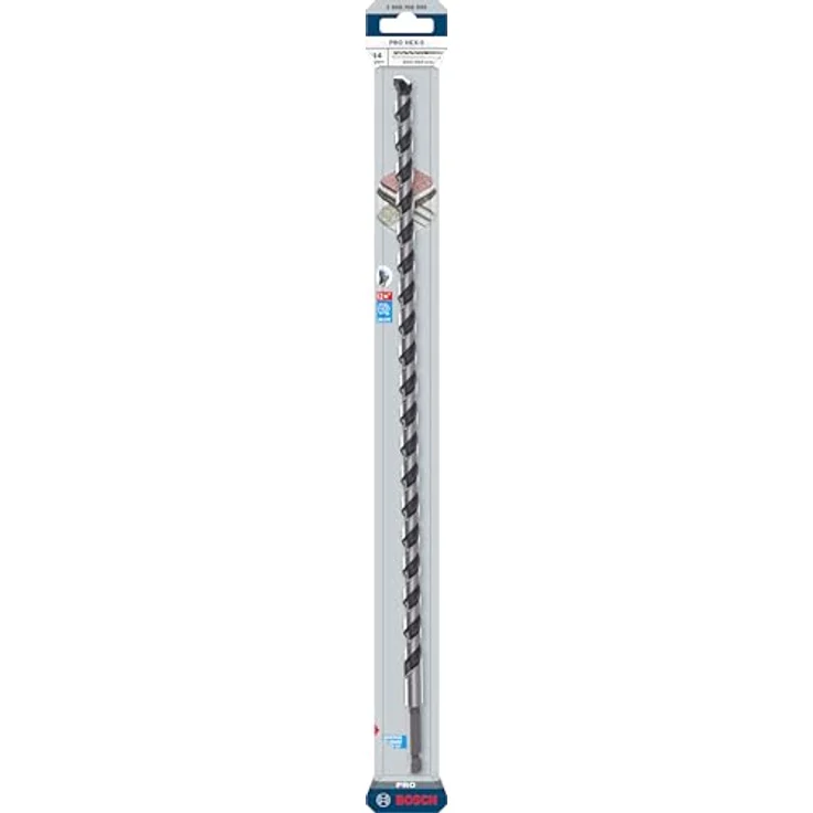 Bosch Accessories 2608706999 Stein-Spiralbohrer, PRO HEX-5 Bohrer für präzise Löcher in Beton, Stein und Ziegel – Bild 2