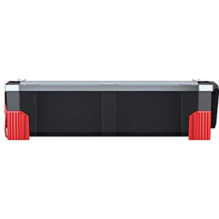 Kistenberg Werkzeugkoffer Organizer Heavy Titan, robuste Polymermischung, ergonomischer Griff, bewegliche Trennwände, schwarz – Bild 6