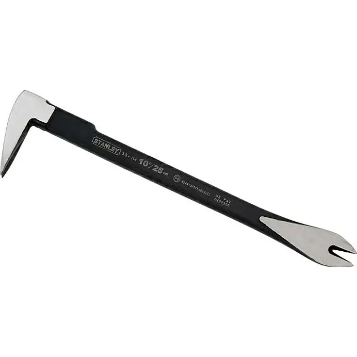 Stanley Präzisionseisen 0-55-114, 25 cm AHS-Stahl Brecheisen für präzise Demontagearbeiten