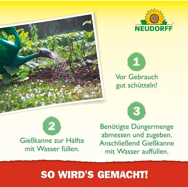 Neudorff Azet Tomaten- & GemüseDünger flüssig, 1 l, NPK 3-3-3 für aromatische Früchte und kräftige Wurzeln – Bild 5