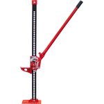 Schefer Wagenheber mechanisch WHM Premium, heber Kraftfahrzeuge bis 2000 kg auf eine Höhe von 1020 mm, Premiumklasse im Offroadbetrieb, verstellbare Gabelkopfklemme, robust und vielseitig einsetzbar, schwarz