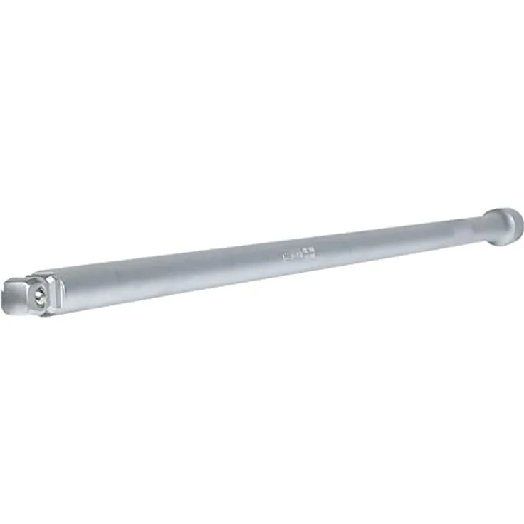 KS Tools Drehmomentschlüssel 1/2" XXL Kipp-Verlängerung 600 mm, matt satiniert, Chrom Vanadium, Kugelarretierung