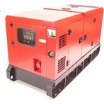 Apex Diesel Generator Stromerzeuger 19.8kVA 400V Notstromaggregat 66260, Wassergekühlt, leistungsstarker 4-Zylinder Dieselmotor, LCD-Display