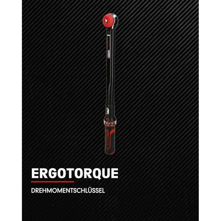 KS Tools 516.1412 1-4'' ERGOTORQUEprecision Ratschen-Drehmomentschlüssel Drehknopf, 5-25Nm – Bild 2