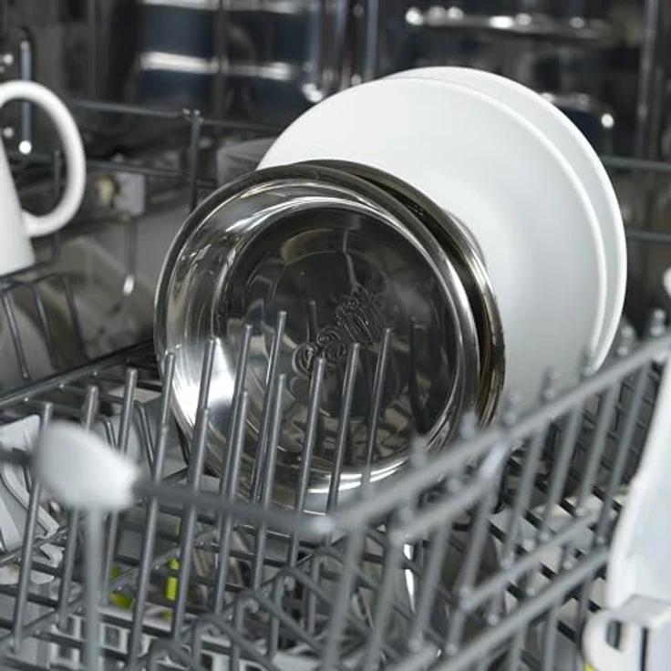 Catit Ca PIXI Combo Kit, Futternapf mit erhöhtem Wasserspeicher und 3 Trinkoptionen, zur Vermeidung von Verschütten – Bild 5