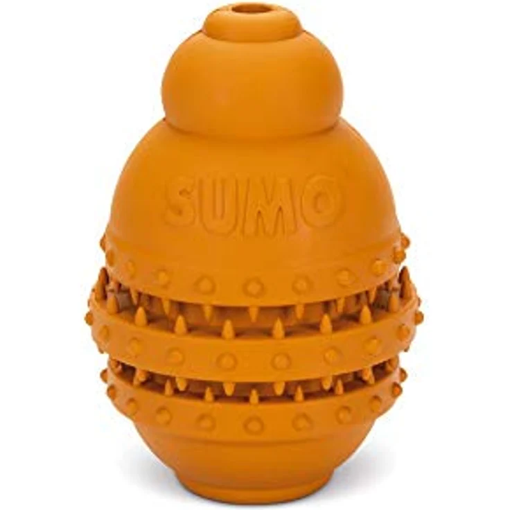 Beeztees Sumo Play Dental L: 10 cm B: 10 cm H: 15 cm L orange – Bild 1