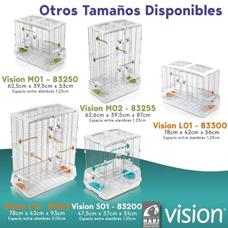 Vision Schmutz Guard Mehrweckverriegelung mit Pin Bird Cages – Bild 6