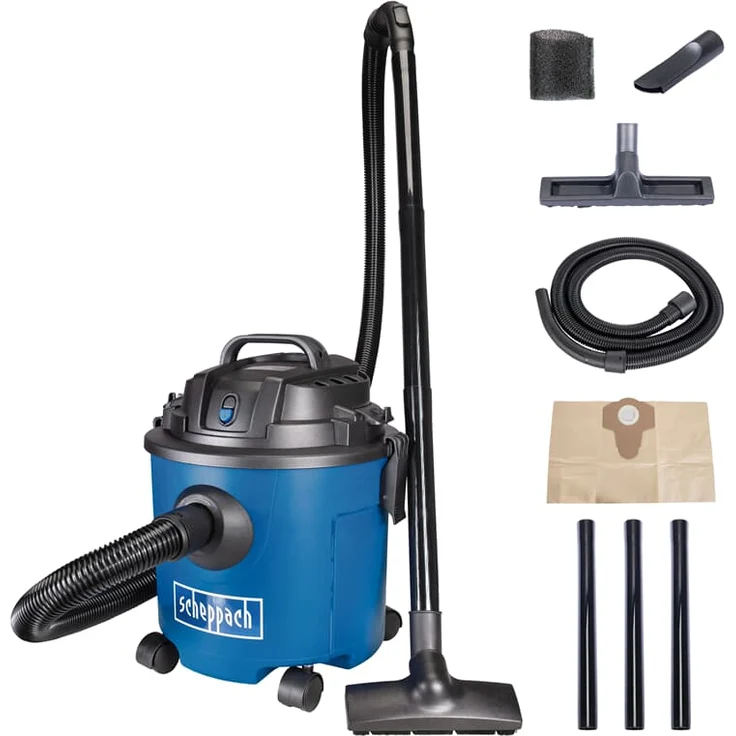 Scheppach Nass- und Trockensauger NTS16 Bodenreiniger Mehrzwecksauger | 16L Behälter | 17000Pa Saugleistung | 1200W – Bild 1