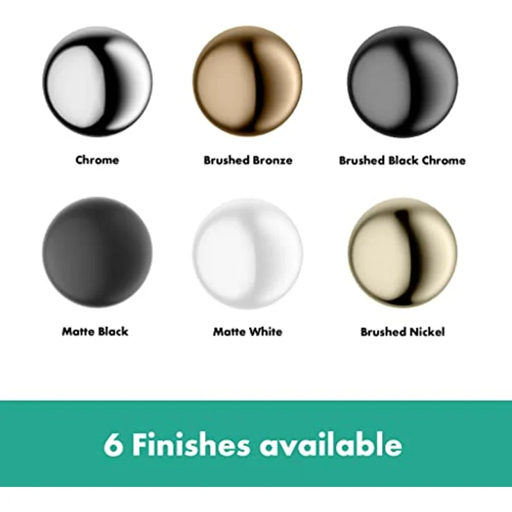 hansgrohe Brausethermostat, Metall Wandmontage, 445 mm Länge – Bild 3