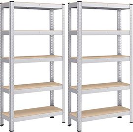 SONGMICS Schwerlastregal 2er Set