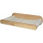 nanook Katzen Wandliegeplatz Wand Katzenliege Hängematte Katzenbett Kletterwand - 60 cm - zur Wandmontage, naturfarben - Preisvergleich