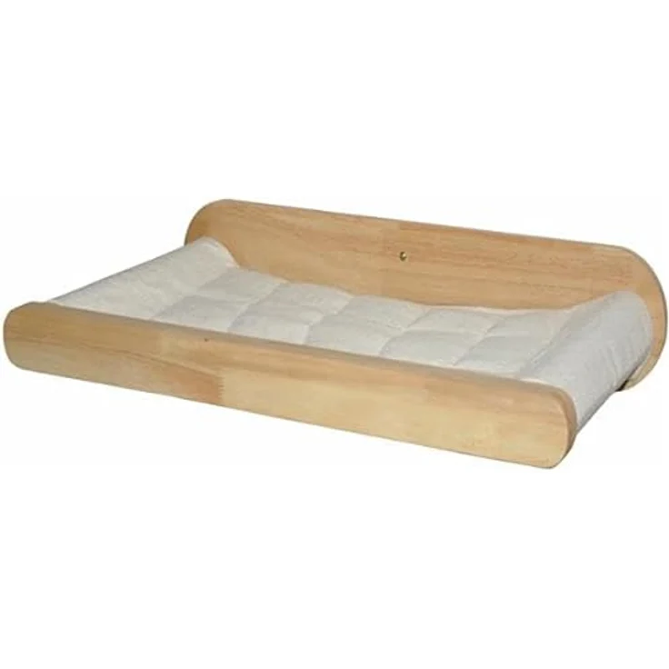 nanook Katzen Wandliegeplatz Wand Katzenliege Hängematte Katzenbett Kletterwand - 60 cm - zur Wandmontage, naturfarben - Preisvergleich – Bild 1