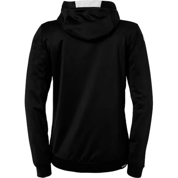 Kempa Kapuzenjacke PLAYER WOMEN Women 2003627_01 schwarz/weiß S, Arbeitsjacke mit Kontrasteinsätzen und tailliertem Schnitt – Bild 2