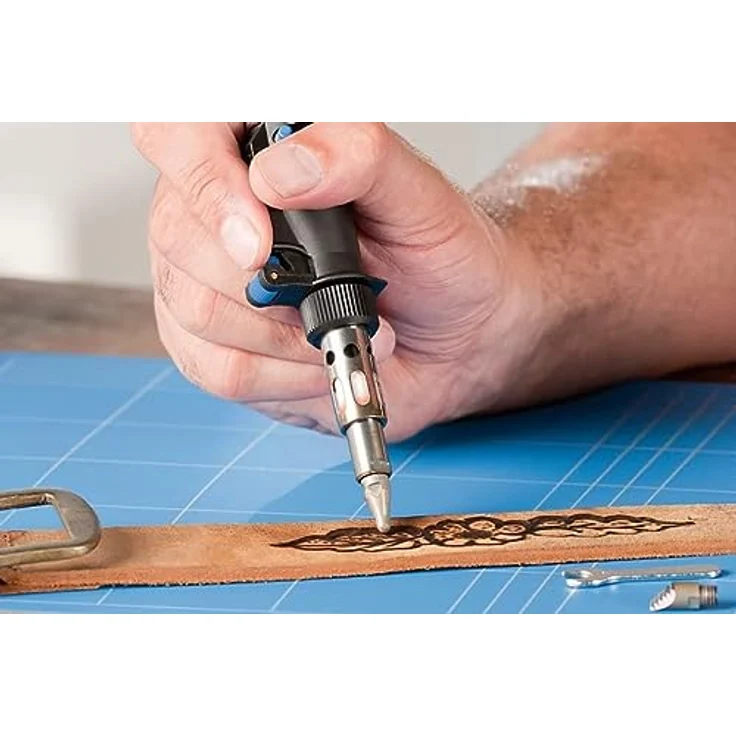 Dremel 204 Zubehörsetz für Brandmalerei - Zubehörsatz für Lötkolben mit 4 Spitzen zum Löten, Schmelzen, Heißschneiden, Schweißen, Schrumpfen und Brandmalerei – Bild 3