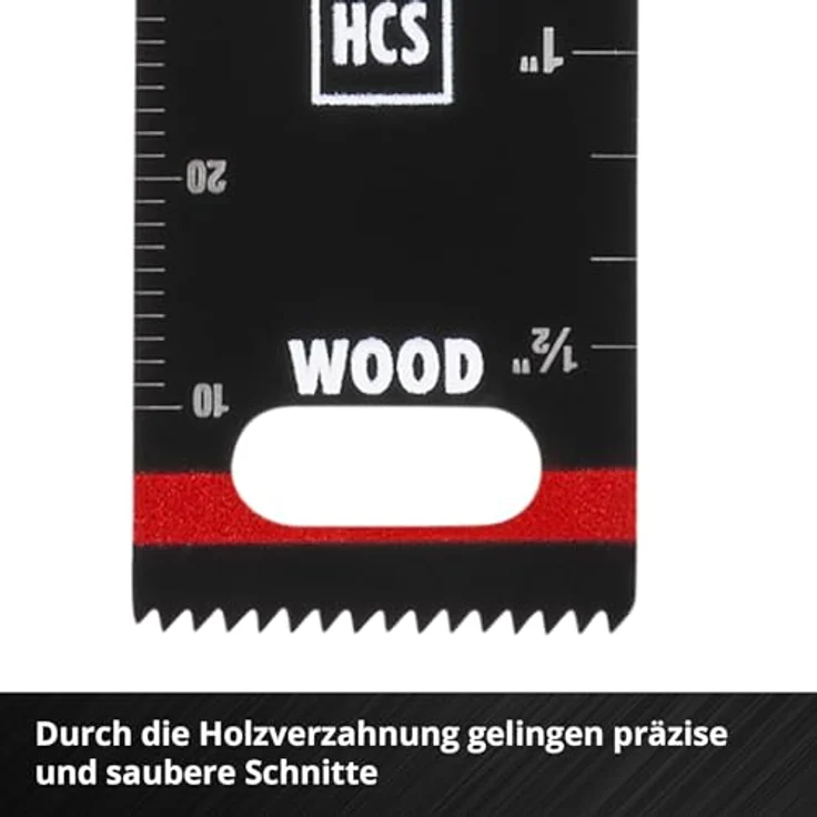 Einhell Tauchsägeblatt aus Kohlenstoffstahl, 48 mm Eintauchtiefe, mit PTFE-Finishing und Schnellwechselfunktion für Holzverarbeitung – Bild 3