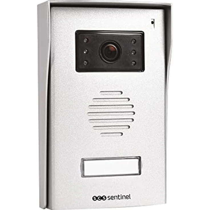 SCS Sentinel Prim'VisioFirst 4.3, Verkabelte Video-Türsprechanlage mit Nachtsicht, Aluminium-Front, 4.3" Monitor, IP44, Vandalensicherung – Bild 3
