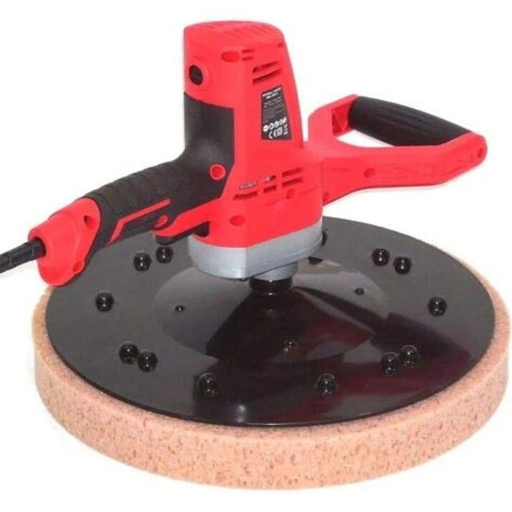 Apex Putzglättmaschine 56950, 710 Watt Trockenbauschleifer mit 390 mm Zubehörset und ergonomischen Griffen – Bild 8