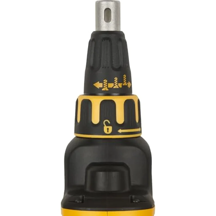 DeWalt Akku-Schnellbauschrauber (18V, bürstenlos, für effiziente Trockenbauarbeiten, mit LED, inkl. Zubehör und Tstak Box II, ohne Akku und Ladegeräte), DCF620NT – Bild 2