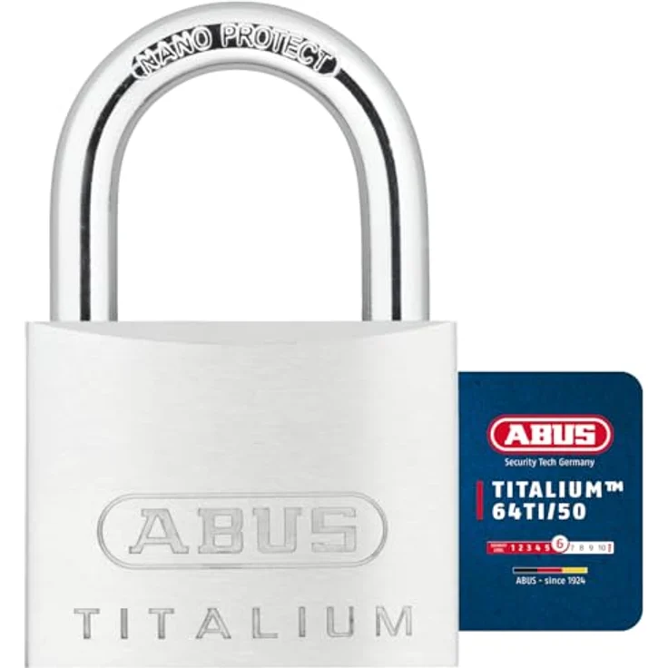 ABUS Vorhangschloss Titalium 64TI-50 gleichschließend – Bild 2