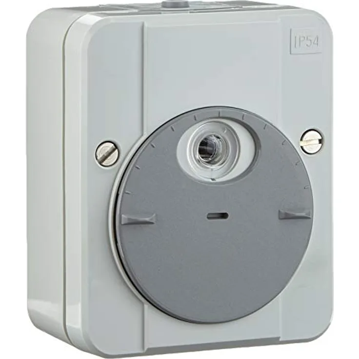 Merten Dämmerungsschalter 544894, 10 A, 1 Schließer, 230 V/AC, grau