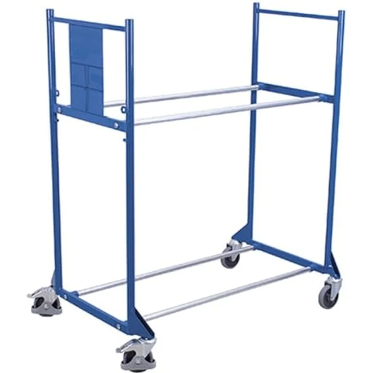 VARIOfit SW-646.003 Reifenwagen, Stahl pulverbeschichtet, max. Traglast 300 kg, 2 Etagen für Reifen bis 275 mm Breite – Bild 2